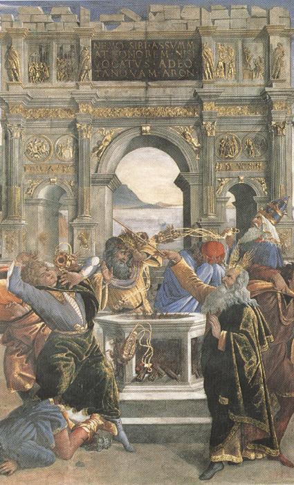 Sandro Botticelli Punishent of the Rebels (mk36) China oil painting art